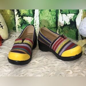 COCO Multicolor Toddler shoes, size 5-NWOT